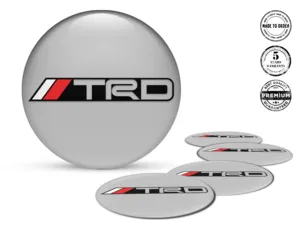 Toyota TRD Pegatinas de Rueda Sports Empuje Temporal